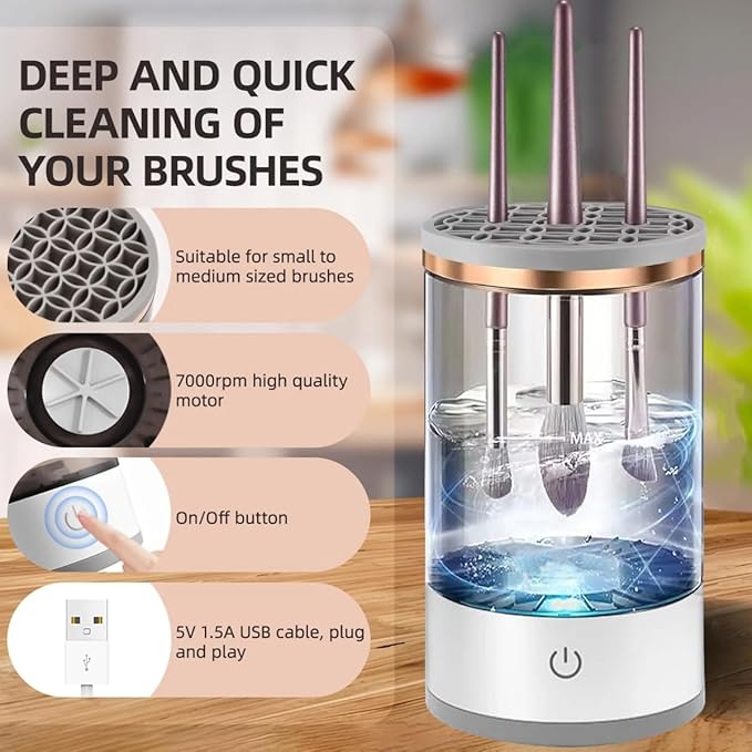 GIRLIFY™-Electric Makeup Brush Cleaner