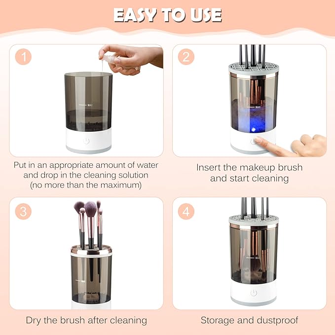 GIRLIFY™-Electric Makeup Brush Cleaner