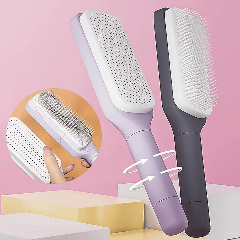 GIRLIFY™-SELF CLEANING HAIR COMB (IMPORTED)