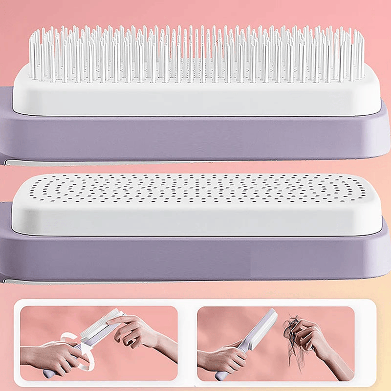 GIRLIFY™-SELF CLEANING HAIR COMB (IMPORTED)