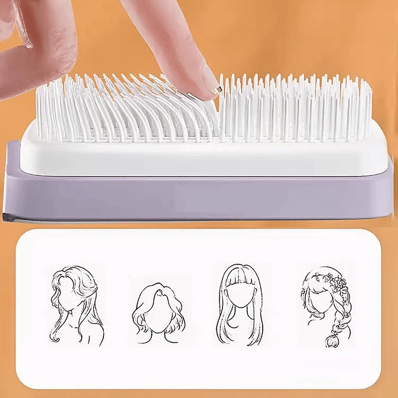 GIRLIFY™-SELF CLEANING HAIR COMB (IMPORTED)